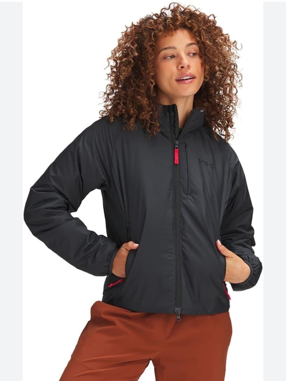 Stoic Venture Insulated Hoodie Jacket - Black
